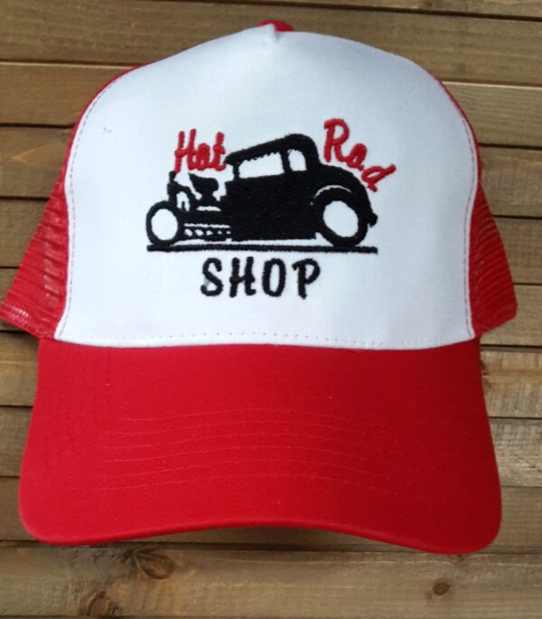 HOT ROD SHOP RED