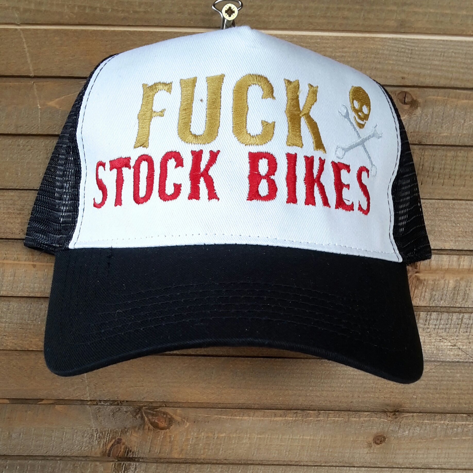 FUCK STOCK BIKES BLACK