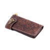 Portafoglio Flower Big Size Marrone