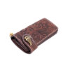 Portafoglio Flower Big Size Marrone